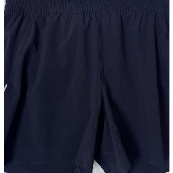 Eddie Bauer Mens Large Black Running Shorts Lined Drawstring - Picture 2 of 9